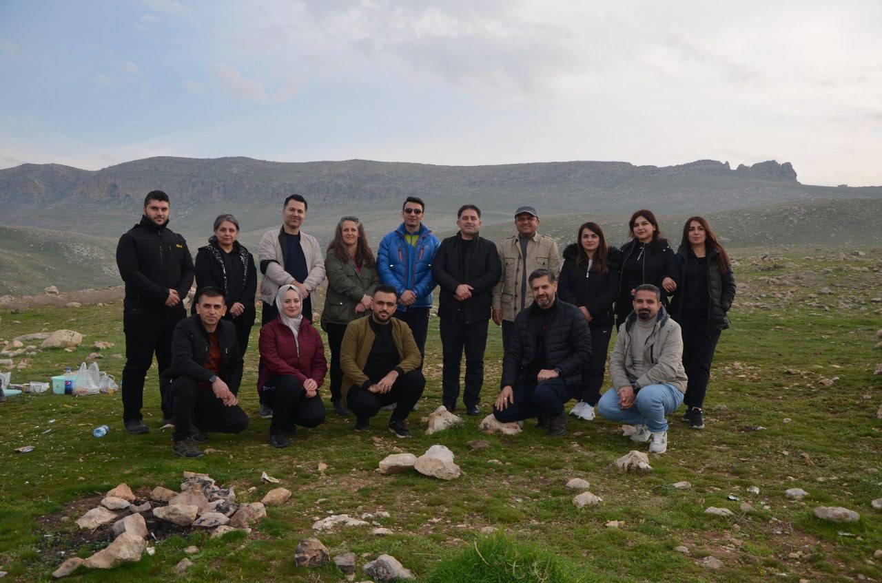 A hiking trip was organized for a group of participants of the pedagogy course